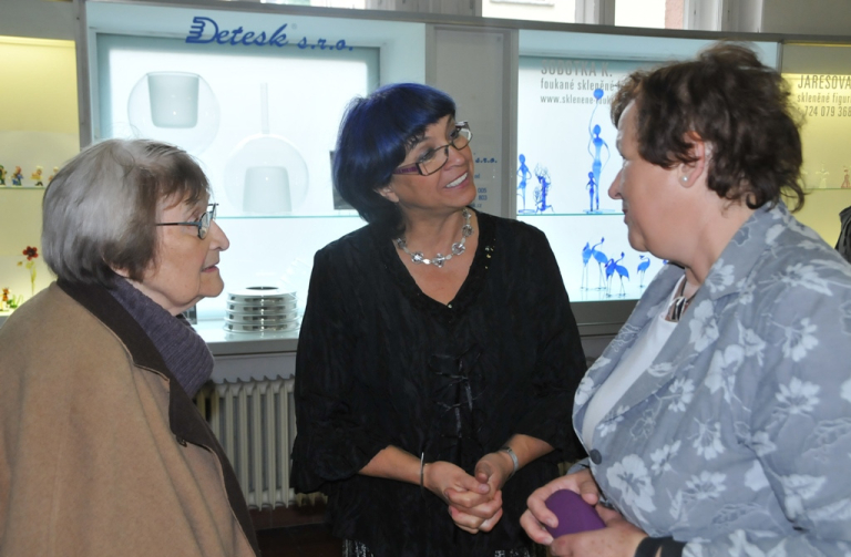 Zleva J. Brychtová, Z.Laštovičková, H. Maierová